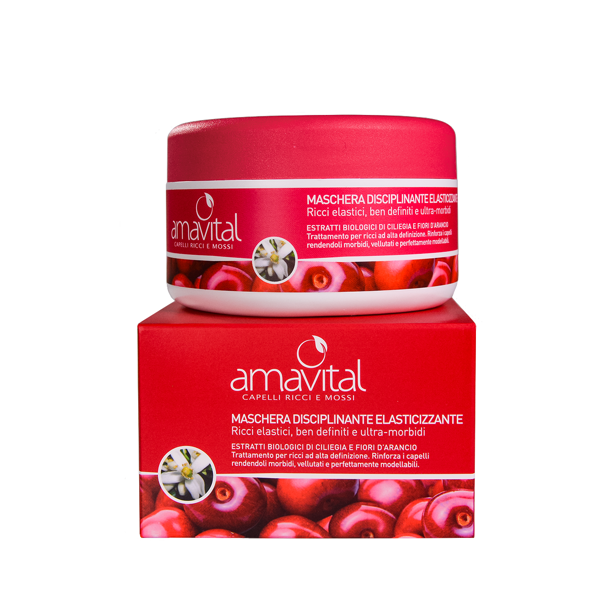 Capelli Ricci e Mossi Maschera disciplinante elasticizzante