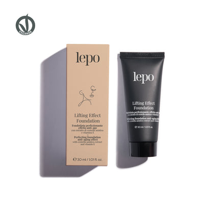 LIFTING EFFECT FOUNDATION Fondotinta perfezionante effetto anti-age con estratto di centella asiatica e vitamina E