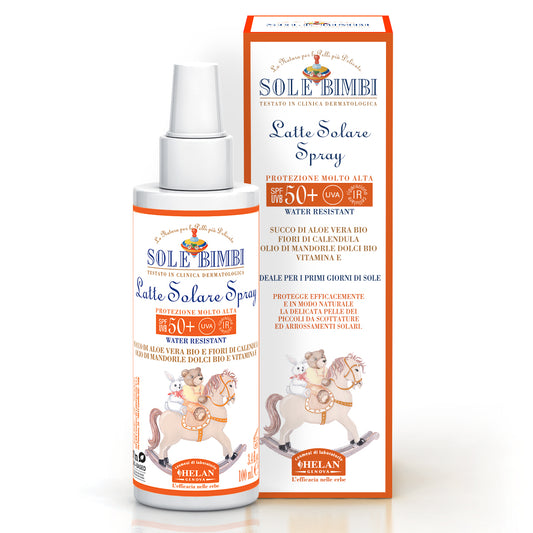 Latte Solare Spray SPF50+ SOLE BIMBI