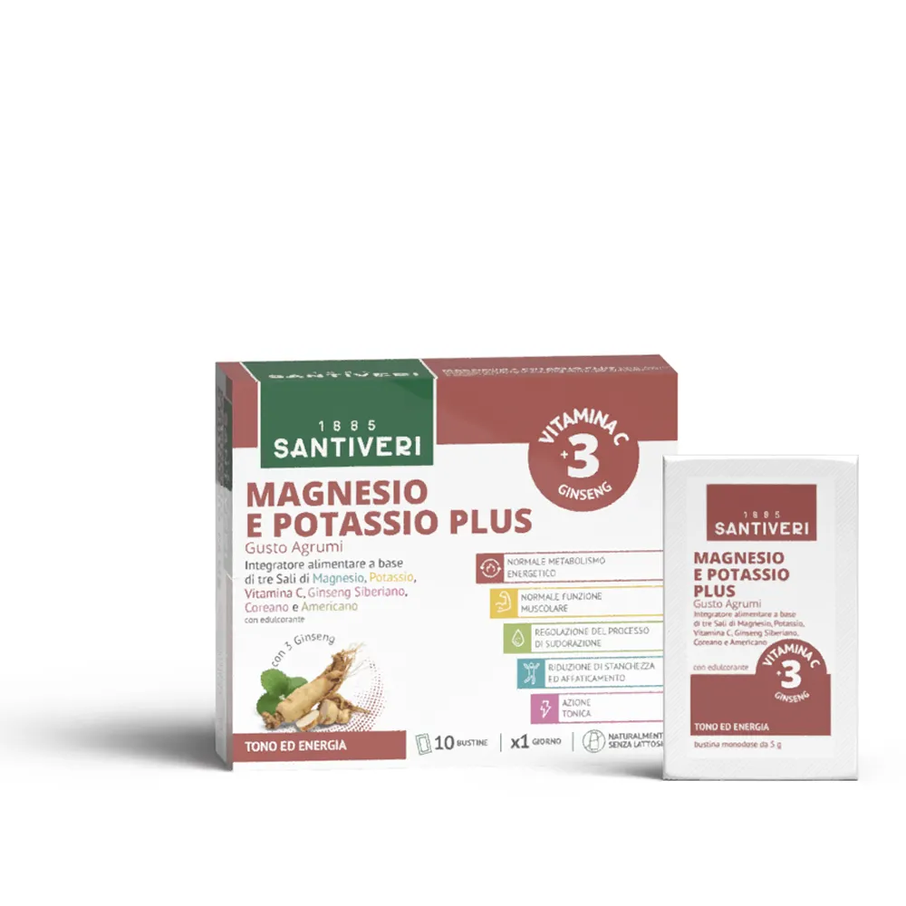 MAGNESIO E POTASSIO PLUS 10 BUSTINE