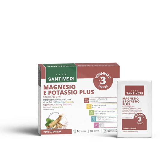 MAGNESIO E POTASSIO PLUS 10 BUSTINE
