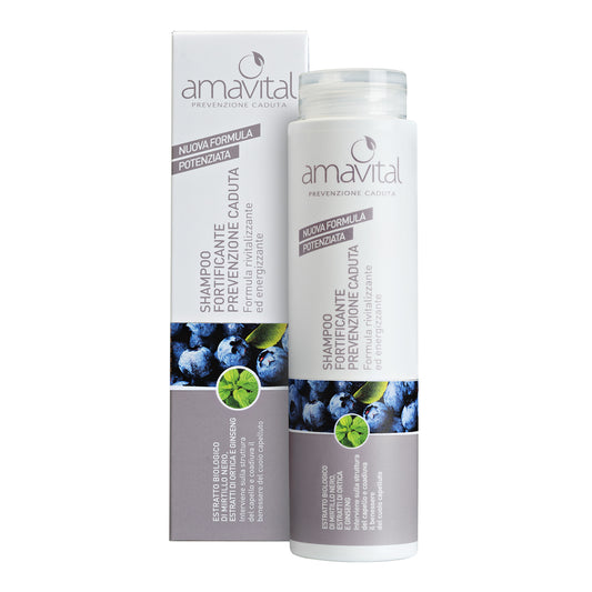 Shampoo fortificante prevenzione caduta Amavital