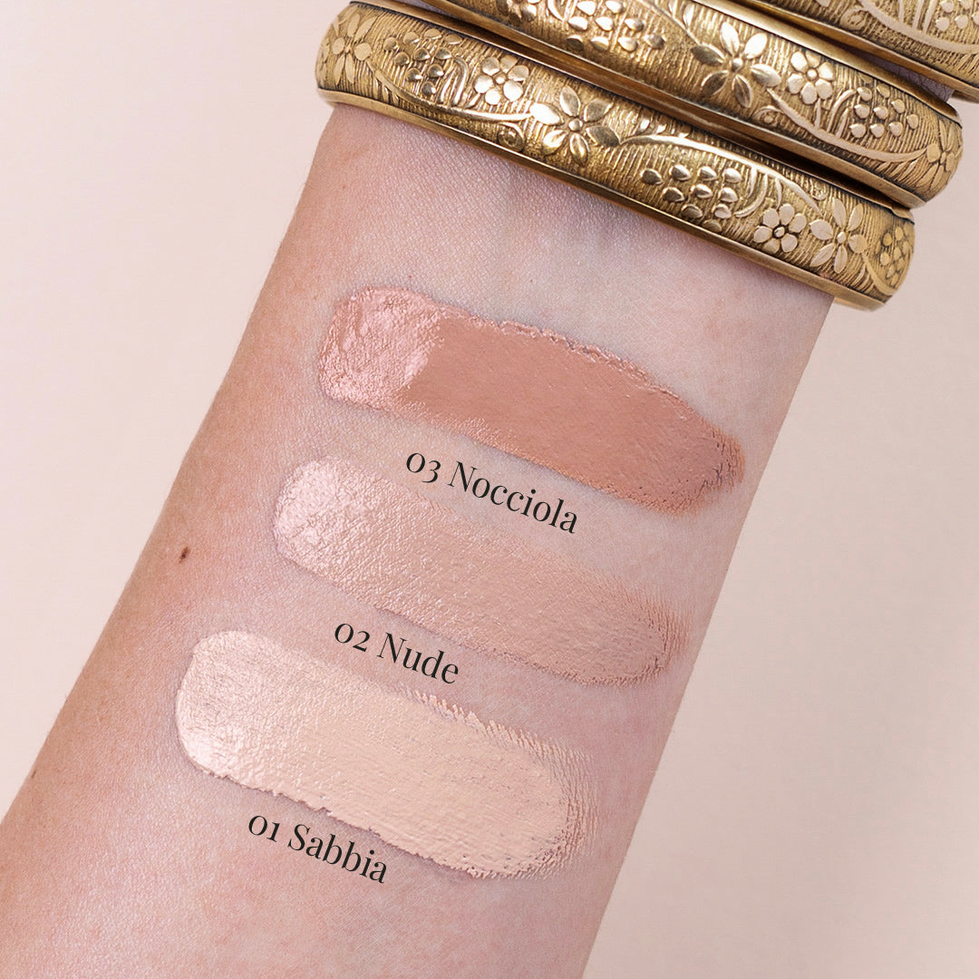 BIOSENSE FOUNDATION Fondotinta cream to powder con olio di cocco e amido di tapioca bio