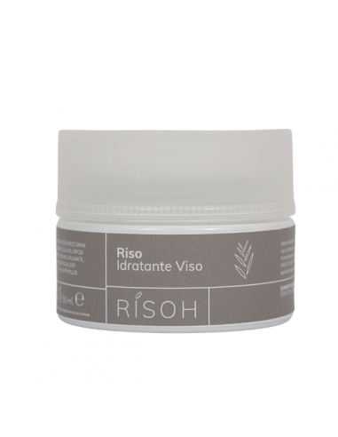 Crema idratante viso alle proteine del riso