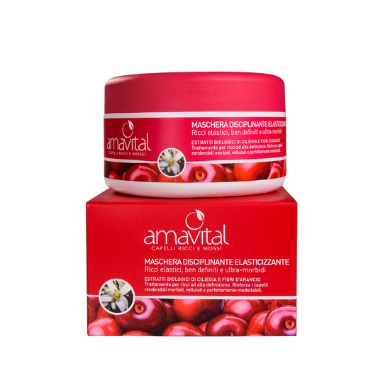 Capelli Ricci e Mossi Maschera disciplinante elasticizzante