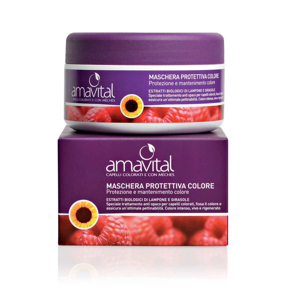 Amavital Capelli Colorati e con Mèches Maschera protettiva colore