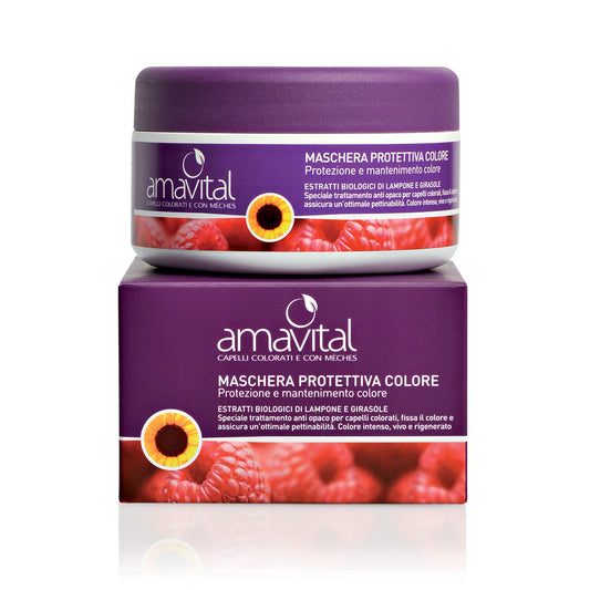 Amavital Capelli Colorati e con Mèches Maschera protettiva colore