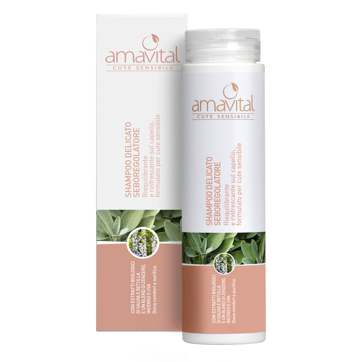 Amavital Cute Sensibile Shampoo delicato seboregolatore